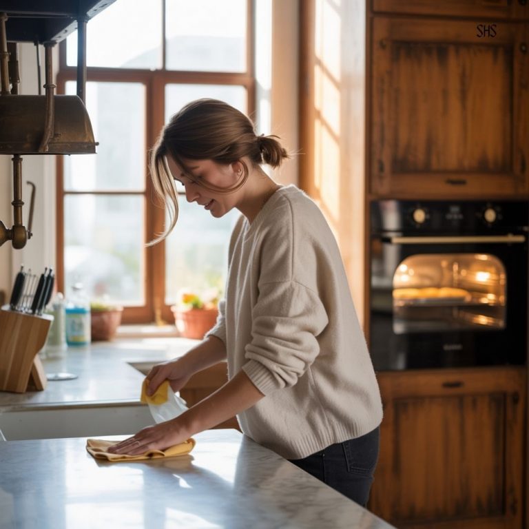 The Way I Clean While Something Is Baking